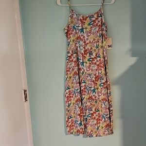 Floral Sleeveless Maxi Dress